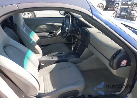 2002 Porsche Boxster from USA, damaged, VIN WP0CA29812U622973